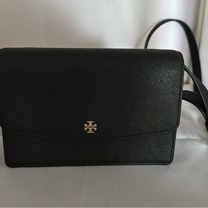 Tory Burch Elegant Black Crossbody Bag